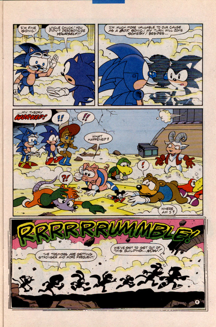 Sonic - Archie Adventure Series August 1996 Page 9